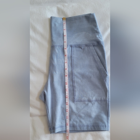 Aerie Blue Biker Shorts - Picture 9 of 9